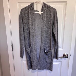H&M hooded cardigan